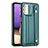 Custodia Lusso Pelle Cover YB1 per Samsung Galaxy M32 5G Verde