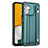Custodia Lusso Pelle Cover YB4 per Samsung Galaxy A14 5G Verde