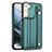 Custodia Lusso Pelle Cover YB4 per Samsung Galaxy S22 5G Verde