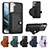 Custodia Lusso Pelle Cover YB5 per Samsung Galaxy S22 5G