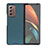Custodia Lusso Pelle e Plastica Opaca Cover BH1 per Samsung Galaxy Z Fold2 5G