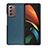 Custodia Lusso Pelle e Plastica Opaca Cover BH2 per Samsung Galaxy Z Fold2 5G