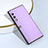 Custodia Lusso Pelle e Plastica Opaca Cover BH8 per Huawei Honor V Purse 5G Viola