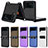 Custodia Lusso Pelle e Plastica Opaca Cover BY1 per Samsung Galaxy Z Flip4 5G