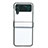 Custodia Lusso Pelle e Plastica Opaca Cover C08 per Samsung Galaxy Z Flip4 5G