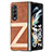 Custodia Lusso Pelle e Plastica Opaca Cover H08 per Samsung Galaxy Z Fold4 5G