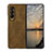 Custodia Lusso Pelle e Plastica Opaca Cover R02 per Samsung Galaxy Z Fold3 5G