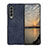 Custodia Lusso Pelle e Plastica Opaca Cover R06 per Samsung Galaxy Z Fold3 5G