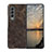 Custodia Lusso Pelle e Plastica Opaca Cover R07 per Samsung Galaxy Z Fold3 5G