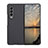 Custodia Lusso Pelle e Plastica Opaca Cover R08 per Samsung Galaxy Z Fold3 5G