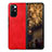 Custodia Lusso Pelle e Plastica Opaca Cover S01 per Xiaomi Mix Fold 5G Rosso
