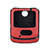 Custodia Lusso Pelle e Plastica Opaca Cover S02 per Motorola Moto RAZR (2022) 5G Rosso