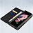 Custodia Lusso Pelle e Plastica Opaca Cover S03 per Samsung Galaxy Z Fold4 5G