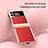 Custodia Lusso Pelle e Plastica Opaca Cover ZL3 per Samsung Galaxy Z Flip3 5G