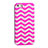 Custodia Lusso Wave Alluminio per Apple iPhone 5 Rosa Caldo