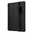 Custodia Pelle Elastico Cover Manicotto Staccabile P02 per Apple Pencil Apple iPad Pro 10.5 Nero