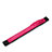 Custodia Pelle Elastico Cover Manicotto Staccabile P03 per Apple Pencil Apple iPad Pro 10.5 Rosa Caldo