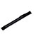 Custodia Pelle Elastico Cover Manicotto Staccabile P03 per Apple Pencil Apple New iPad 9.7 (2018) Nero