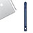 Custodia Pelle Elastico Cover Manicotto Staccabile P04 per Apple Pencil Apple iPad Pro 12.9 (2017) Blu