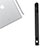 Custodia Pelle Elastico Cover Manicotto Staccabile P04 per Apple Pencil Apple iPad Pro 12.9 (2017) Nero