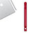 Custodia Pelle Elastico Cover Manicotto Staccabile P04 per Apple Pencil Apple iPad Pro 12.9 Rosso