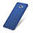 Custodia Plastica Cover Rigida Sabbie Mobili per Samsung Galaxy C9 Pro C9000 Blu