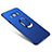 Custodia Plastica Rigida Cover Opaca con Anello Supporto A01 per Samsung Galaxy S8 Plus Blu