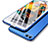 Custodia Plastica Rigida Cover Opaca con Anello Supporto A02 per Huawei Enjoy 7S