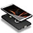 Custodia Plastica Rigida Cover Opaca con Anello Supporto A02 per Huawei Enjoy 8