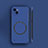Custodia Plastica Rigida Cover Opaca con Mag-Safe Magnetic per Apple iPhone 14 Blu