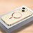 Custodia Plastica Rigida Cover Opaca con Mag-Safe Magnetic QC1 per Apple iPhone 14
