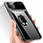 Custodia Plastica Rigida Cover Opaca con Magnetico Anello Supporto A01 per Apple iPhone 12 Pro