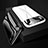 Custodia Plastica Rigida Cover Opaca con Magnetico Anello Supporto A01 per Apple iPhone X