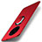 Custodia Plastica Rigida Cover Opaca con Magnetico Anello Supporto A01 per Oppo Ace2 Rosso