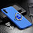 Custodia Plastica Rigida Cover Opaca con Magnetico Anello Supporto A01 per Samsung Galaxy Note 10 5G