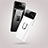 Custodia Plastica Rigida Cover Opaca con Magnetico Anello Supporto A01 per Samsung Galaxy S10 5G SM-G977B