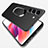 Custodia Plastica Rigida Cover Opaca con Magnetico Anello Supporto A01 per Samsung Galaxy S23 Plus 5G
