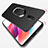 Custodia Plastica Rigida Cover Opaca con Magnetico Anello Supporto A01 per Xiaomi Poco X2