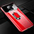 Custodia Plastica Rigida Cover Opaca con Magnetico Anello Supporto A01 per Xiaomi Redmi 10X 5G