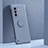 Custodia Plastica Rigida Cover Opaca con Magnetico Anello Supporto A02 per Samsung Galaxy S22 5G