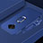Custodia Plastica Rigida Cover Opaca con Magnetico Anello Supporto A02 per Vivo S1 Pro Blu
