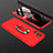 Custodia Plastica Rigida Cover Opaca con Magnetico Anello Supporto GK1 per Oppo Reno6 Pro 5G India