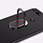Custodia Plastica Rigida Cover Opaca con Magnetico Anello Supporto P01 per Huawei Honor View 20