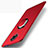Custodia Plastica Rigida Cover Opaca con Magnetico Anello Supporto P01 per Xiaomi Poco F2 Pro Rosso