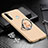 Custodia Plastica Rigida Cover Opaca con Magnetico Anello Supporto P01 per Xiaomi Redmi Note 8