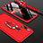 Custodia Plastica Rigida Cover Opaca con Magnetico Anello Supporto P02 per Huawei Nova 5i