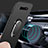 Custodia Plastica Rigida Cover Opaca con Magnetico Anello Supporto P02 per Samsung Galaxy S10 5G
