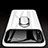 Custodia Plastica Rigida Cover Opaca con Magnetico Anello Supporto P02 per Xiaomi Mi A3