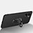 Custodia Plastica Rigida Cover Opaca con Magnetico Anello Supporto per OnePlus Nord N300 5G