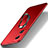 Custodia Plastica Rigida Cover Opaca con Magnetico Anello Supporto per Oppo A78 5G Rosso
